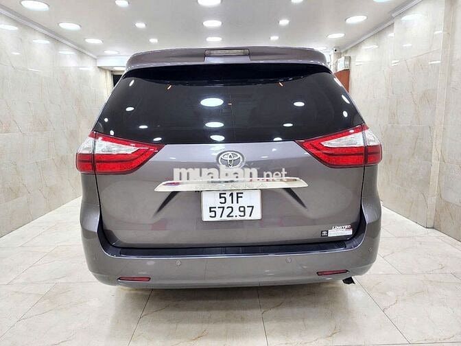 Toyota Sienna Limited 2016 Xám
