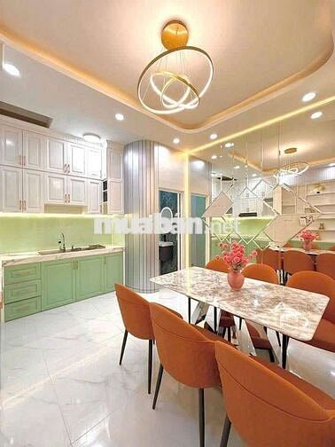 Bán Nhà 3 Tầng Mặt Tiền Xe Hơi Tới Nhà