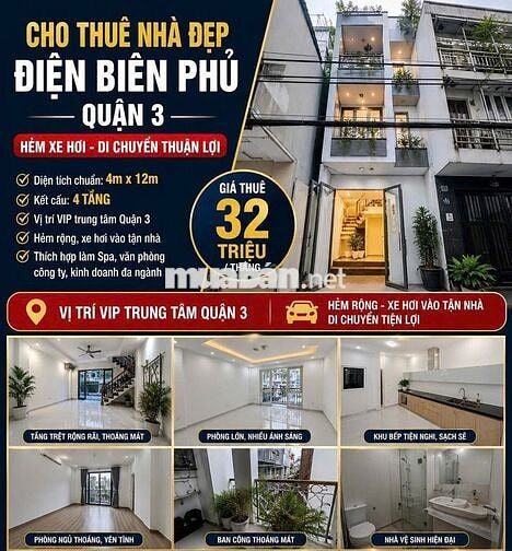 VIEW MẶT TIỀN NGUYỄN TRÃI QUẬN 5 - 5 PHÒNG SẴN NỘI THẤT - CHỈ 15 TRIỆU