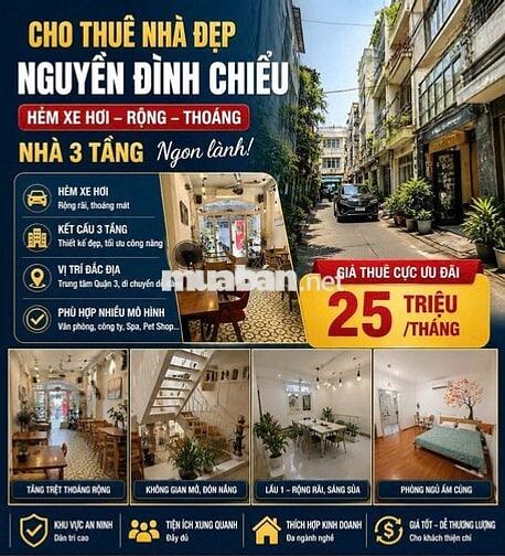 VIEW MẶT TIỀN NGUYỄN TRÃI QUẬN 5 - 5 PHÒNG SẴN NỘI THẤT - CHỈ 15 TRIỆU