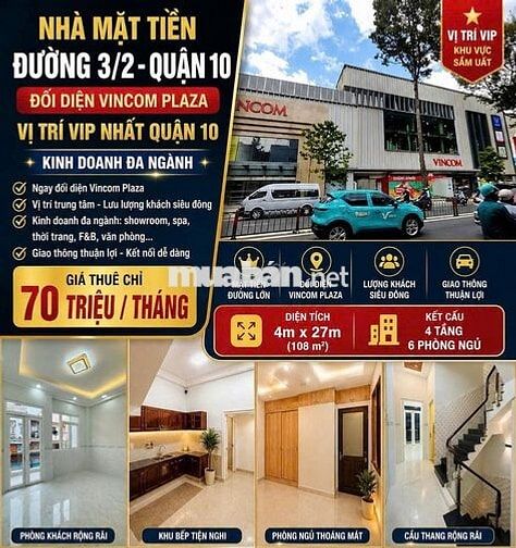 VIEW MẶT TIỀN NGUYỄN TRÃI QUẬN 5 - 5 PHÒNG SẴN NỘI THẤT - CHỈ 15 TRIỆU