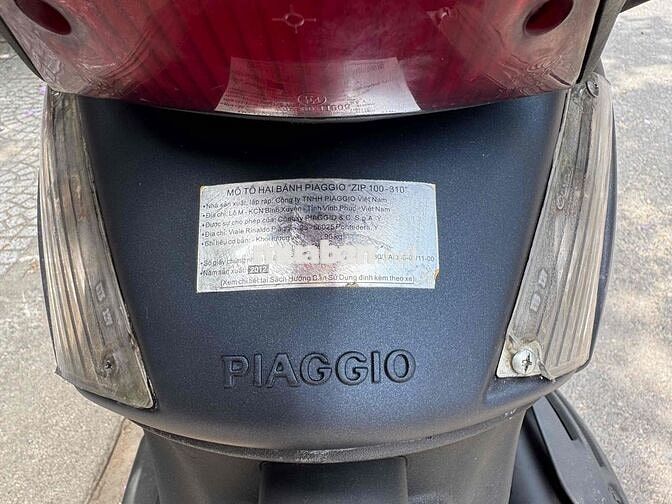 Piaggio Zip 100-2012 Đen