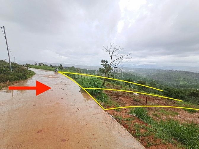 Đất 5000m2 đã tách 2 sổ, mặt tiền bê tông chỉ có 1.1ty