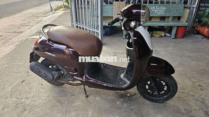 Xe máy tay ga 50cc Nâu đỏ