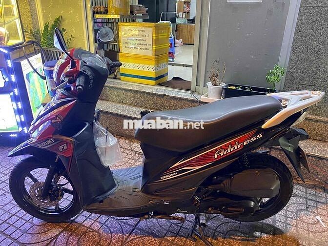 Suzuki Address 2019 Đỏ đen