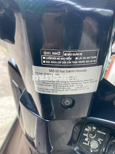 Honda Lead 2016 odo 16k 1 chủ mua mới từ đầu