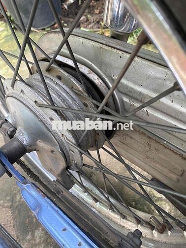 Honda Cub 82 Xanh đèn vuông