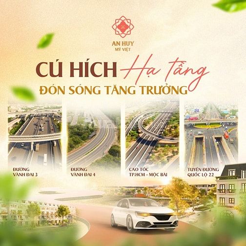 Bán mặt tiền đường Mỹ Hạnh ( 90m2: 1.9 tỷ), Đức Hòa, Long An.