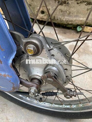 Honda Cub 82 Xanh đèn vuông
