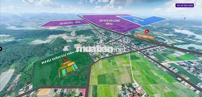 Đất nền nằm trong lõi KCN Hà Long - Thanh Hóa