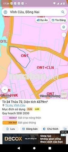 ĐẤT NGHỈ DƯỠNG HOMESTAY THƯƠNG MẠI  PHÂN LÔ PHƯỜNG TRỊ AN TP ĐỒNG NAI