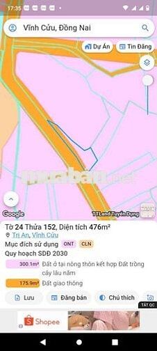 ĐẤT NGHỈ DƯỠNG HOMESTAY THƯƠNG MẠI  PHÂN LÔ PHƯỜNG TRỊ AN TP ĐỒNG NAI