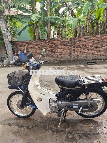 Xe máy Cup 82 Trắng, Xanh