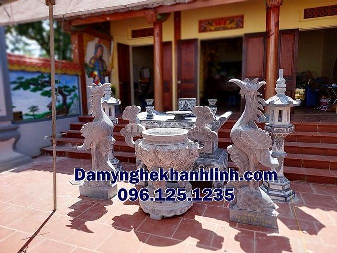 Lư Hương Đá Nhà Thờ Họ – Trang Nghiêm, Bền Đẹp Theo Thời Gian