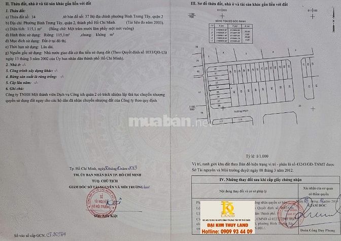 Bán nhà phố 3 lầu đường 39 Bình Trưng Tây.