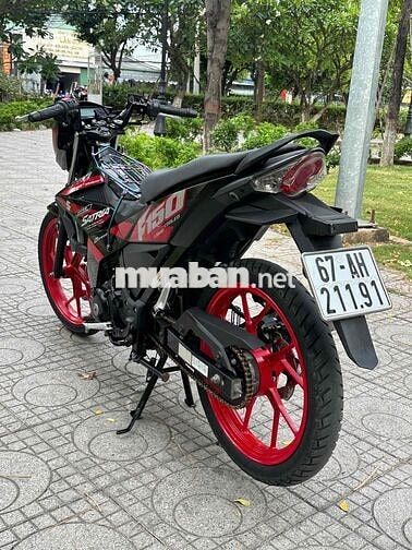 Suzuki Satria F150 Đen đỏ Đã sử dụng