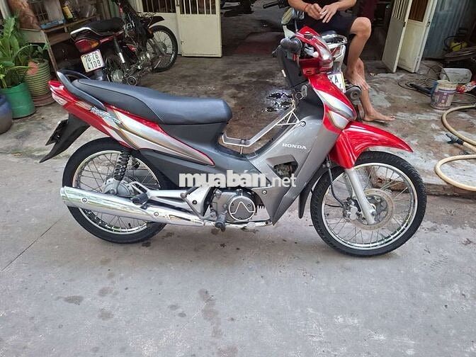 Honda Wave 100 2008 Đỏ Đen Xám