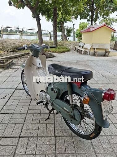 Honda Cub 77 Xanh Trắng Nguyên bản