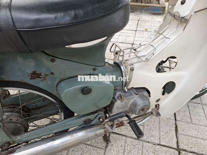 Honda Cub 77 Xanh Trắng Nguyên bản