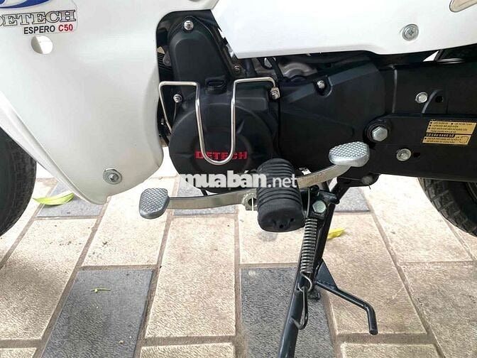 Detech Cub 50cc 2024 Trắng
