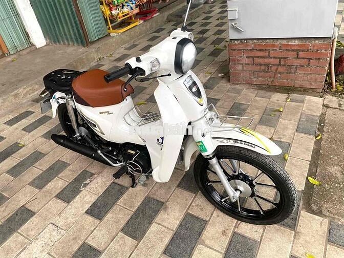 Detech Cub 50cc 2024 Trắng