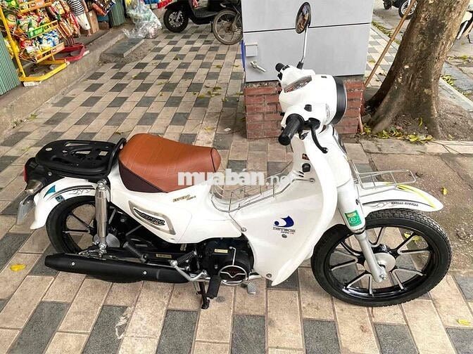 Detech Cub 50cc 2024 Trắng