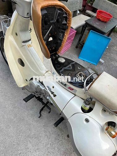 Honda Little Cub 50 Trắng