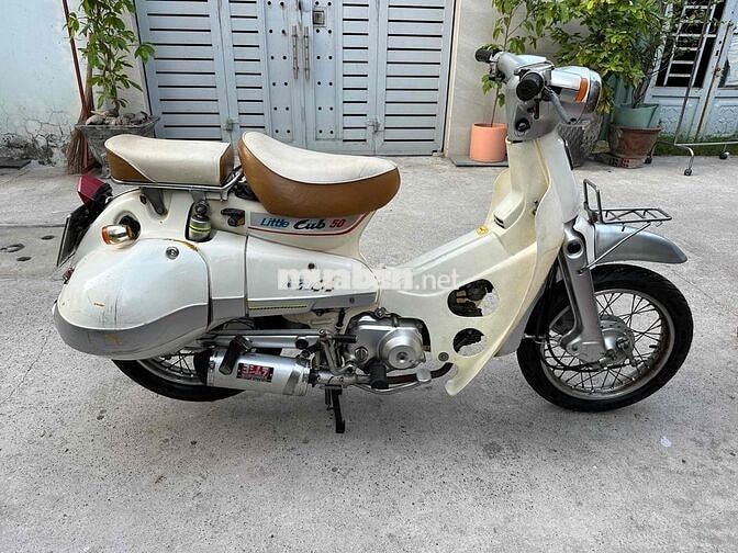 Honda Little Cub 50 Trắng