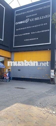 CHO THUÊ MẶT BẰNG 600 M2 ĐƯỜNG QUANG TRUNG PHƯỜNG GÒ VẤP