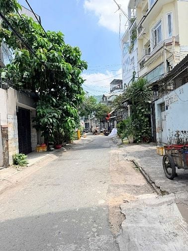 Bán nhà Đường hẻm xe hơi, Nhà Đúc 3,5 Tấm. Dt 4,8m X 11m. Bùi Đình Tuy