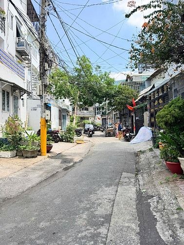 Bán nhà Đường hẻm xe hơi, Nhà Đúc 3,5 Tấm. Dt 4,8m X 11m. Bùi Đình Tuy