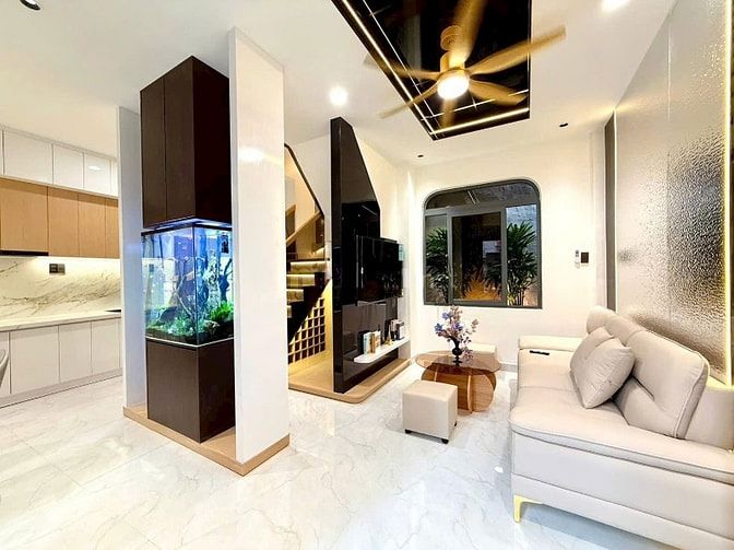 🔥🔥 Nhà 4 Tầng Mới Gần HXH Thích Quảng Đức, Phú Nhuận