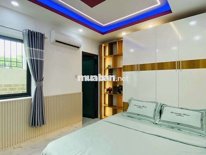 CHO THUÊ NHÀ KHU ĐỒNG BỘ FULL NỘI THẤT 5PN 6WC HẺM 497 PHẠM VĂN CHIÊU