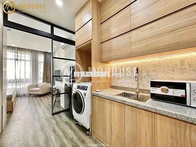 ✅Căn hộ 1 Phòng ngủ, Ban công, Full nội thất, Quận Bình Thạnh