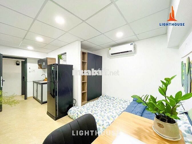 STUDIO FULL NỘI THẤT, THANG MÁY - FULL NỘI THẤT - NGAY QUANG TRUNG 