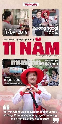 Tuyển 5 nữ bán hàng quận Hóc Môn