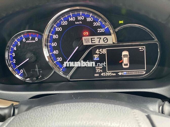 Toyota Vios 2020 1.5G CVT 45.000km Đỏ