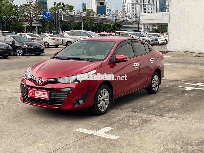 Toyota Vios 2020 1.5G CVT 45.000km Đỏ