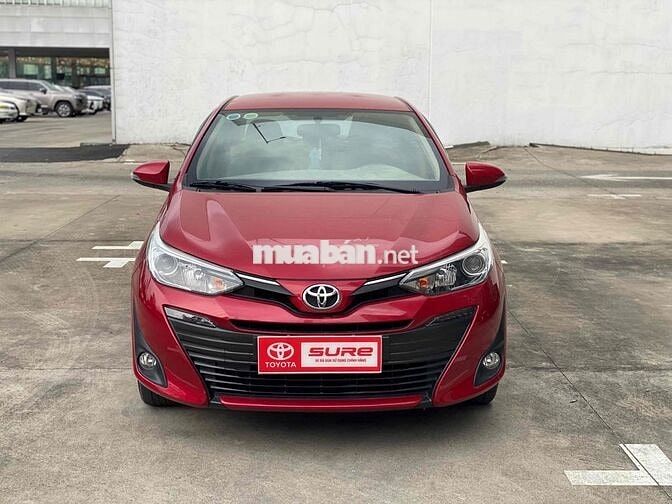 Toyota Vios 2020 1.5G CVT 45.000km Đỏ