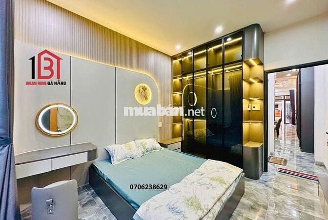 🔴🆘 Nhà Phố Trung Tâm 🆘 Xây Mới 3 Tầng Kiệt Hảo Phòng quận Thanh Khê