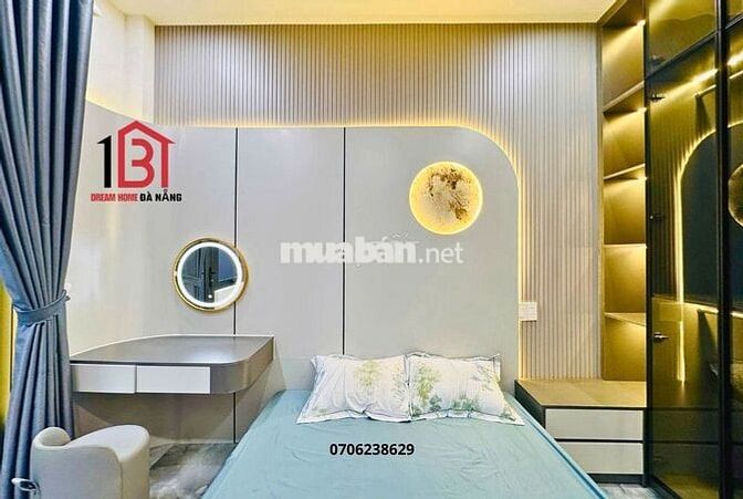 🔴🆘 Nhà Phố Trung Tâm 🆘 Xây Mới 3 Tầng Kiệt Hảo Phòng quận Thanh Khê