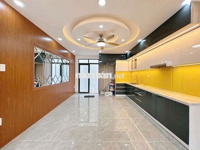 Nhà mới 100% trệt lửng 3 lầu đường số 1 KDC vĩnh lộc BHH B bình tân