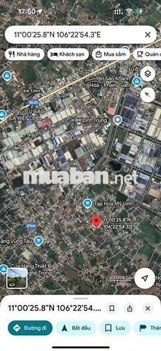 Đất ngay cổng sau KCN LINH TRUNG 3 và KCN TRẢNG BÀNG
