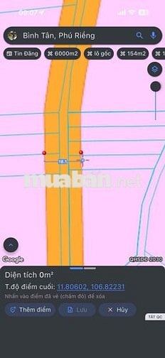đất thổ cư gần chợ 7m mặt tiền
