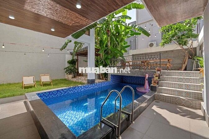 🏡🏡CHO THUÊ VILLA HỒ BƠI KHU HOÀ XUÂN - GẦN SÔNG MÁT MẺ