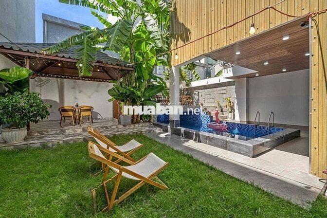 🏡🏡CHO THUÊ VILLA HỒ BƠI KHU HOÀ XUÂN - GẦN SÔNG MÁT MẺ