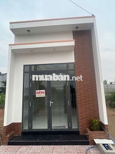 BÁN NHÀ TRỆT MỚI 💯 2PN 
 KDC Đông Phú, Châu Thành, TP. Cần Thơ