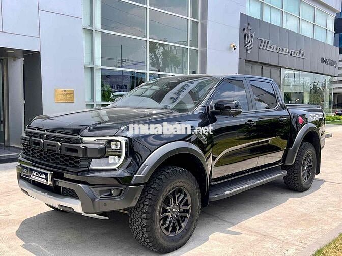 Ford Ranger Raptor 2024 4x4 23000 km Đen
