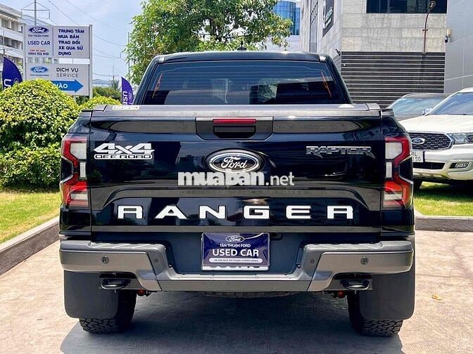 Ford Ranger Raptor 2024 4x4 23000 km Đen