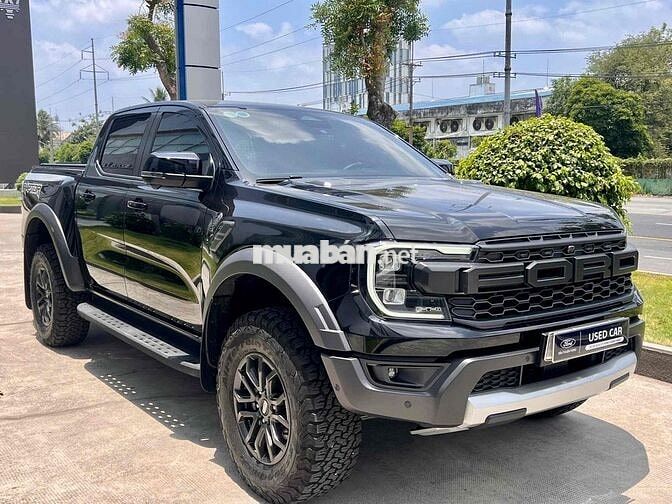 Ford Ranger Raptor 2024 4x4 23000 km Đen